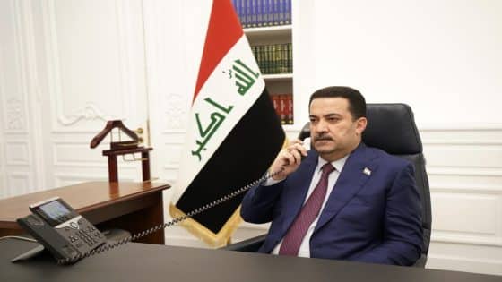 السوداني يهنئ المنتخب الوطني بعد فوزه على إندونيسيا ويشيد بالأداء المشرف