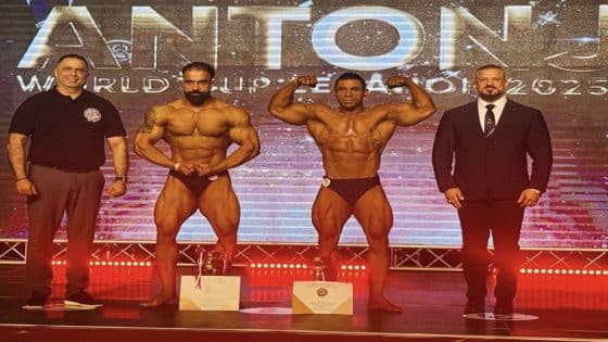 أبطال العراق يسيطرون على بطولة رافائيل سانتوجا الدولية لبناء الأجسام