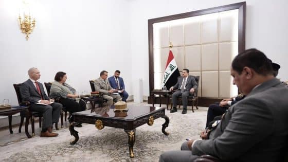 السوداني يبحث تعزيز التعاون مع حلف الناتو في مجالات الأمن والتدريب والدعم الفني