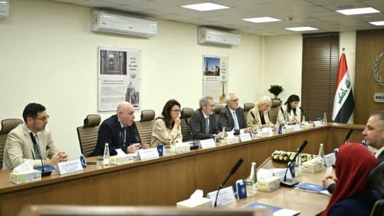 لقاء عراقي أوروبي لمناقشة التعاون القضائي في مواجهة الإرهاب والجريمة المنظمة