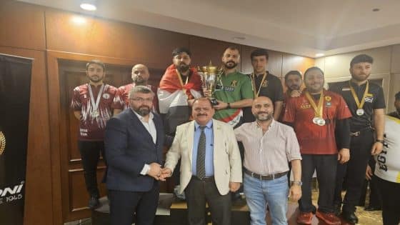 المنتخب العراقي يحقق المركز الأول في بطولة البليارد والسنوكر العربية