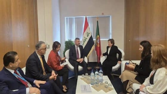 مباحثات عراقية–برتغالية حول مكافحة الجريمة وتبادل المعلومات الأمنية