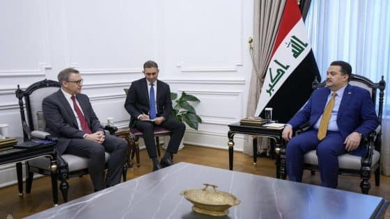 رئيس الوزراء يشيد بتقدم العلاقات العراقية–التركية خلال لقائه السفير التركي