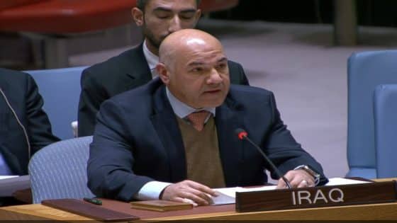 ممثل العراق: مخيم الهول قنبلة موقوتة تهدد الأمن الدولي