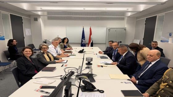 العراق يؤكد رغبته بتطوير التعاون الأمني مع حلف الناتو