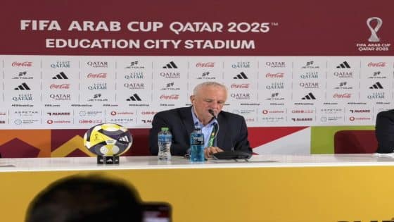 أرنولد يؤكد جاهزية منتخبه للمنافسة ويصف كأس العرب بالبطولة الرائعة