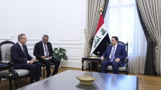 رئيس الوزراء يحث فنلندا على دعم رفع الحظر الأوروبي عن الخطوط الجوية العراقية