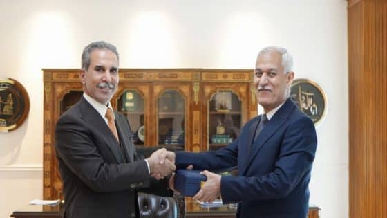 القاضي زيدان يكرّم رئيس الادعاء العام نجم عبد الله بمناسبة تقاعده