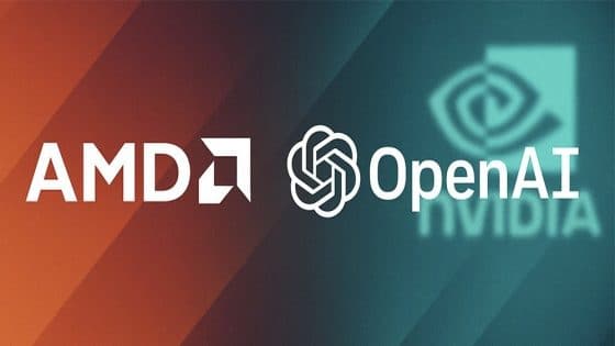 تحالف بين OpenAI وAMD لتعزيز المنافسة في سوق معالجات البيانات