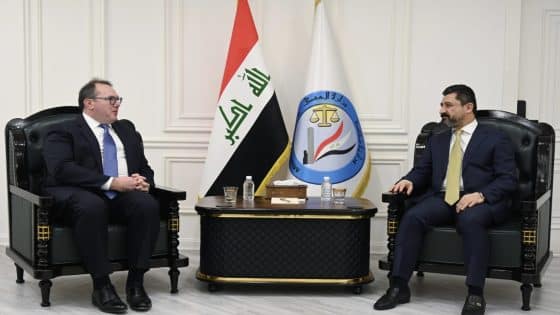 وزير العدل والقائم بأعمال السفارة الأميركية يبحثان تعزيز التعاون القانوني والعدلي