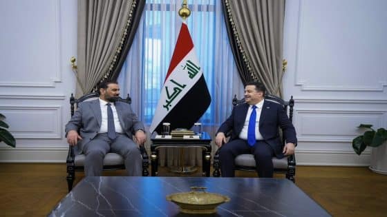 رئيس الوزراء يؤكد للحلبوسي أهمية دور البرلمان في المرحلة المقبلة