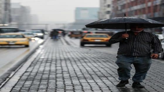 طقس العراق.. أمطار وضباب وانخفاض في درجات الحرارة