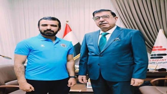 مدير إدارة اتحاد الألعاب المائية في سجن الصالحية