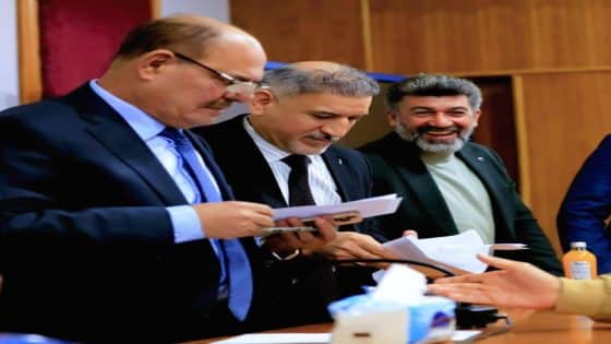 رئيس اتحاد الصحفيين العرب يزور فرع نقابة الصحفيين في كربلاء المقدسة ويعقد اجتماع موسع مع الاسرة الصحفية