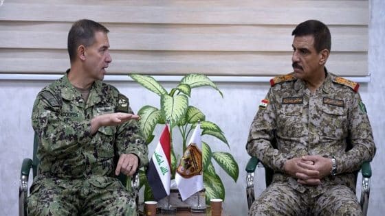 العراق والولايات المتحدة يبحثان التعاون العسكري على مستوى التدريب والتسليح