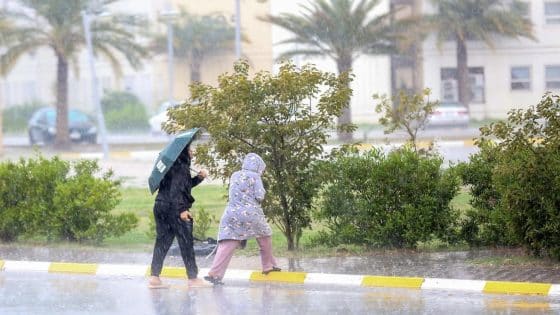 طقس العراق: أمطار غزيرة وعواصف رعدية وانخفاض بدرجات الحرارة