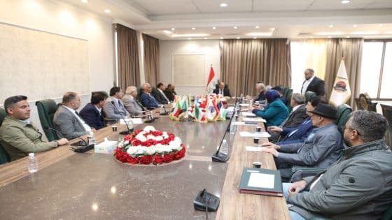 مجلس النقابة يعقد اجتماعه الدوري برئاسة مؤيد اللامي