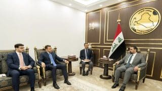 رئيس البرلمان يبحث مع سفراء إيطاليا ورومانيا وألمانيا آفاق التعاون وسبل تعزيزها