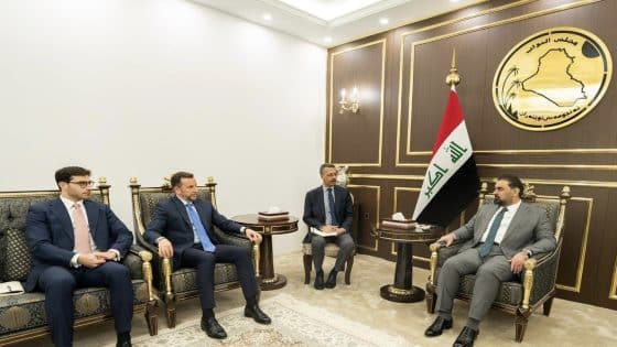 رئيس البرلمان يبحث مع سفراء إيطاليا ورومانيا وألمانيا آفاق التعاون وسبل تعزيزها