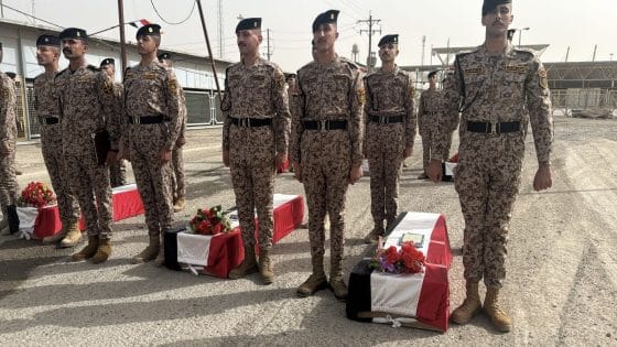 العراق وإيران يجريان مراسيم تبادل رفات المفقودين في منفذ الشلامجة