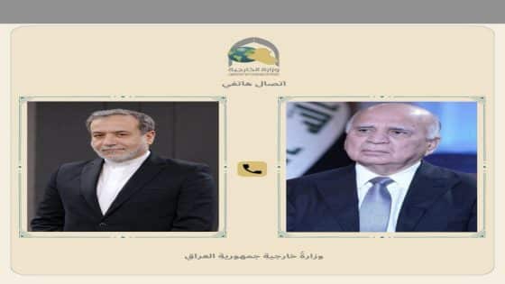 وزير الخارجية ونظيره الإيراني يبحثان تَطَوُّراتِ المَسارِ التَّفاوُضي وَالمُستَجِدّات الإقليمية