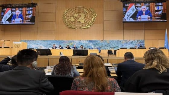 وزير الخارجية يجدد التزام العراق بمبادئ حقوق الإنسان