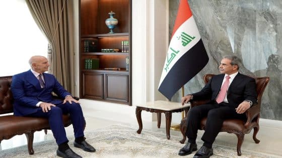 القاضي زيدان يبحث مع المبعوث الأمريكي دور القضاء في إكمال بقية الاستحقاقات الدستورية