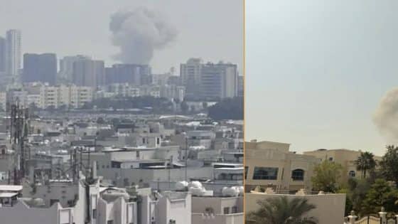 بعد قصف اسرائيل.. ايران تستهدف قاعدتي الجفير الامريكية في البحرين و العديد في قطر