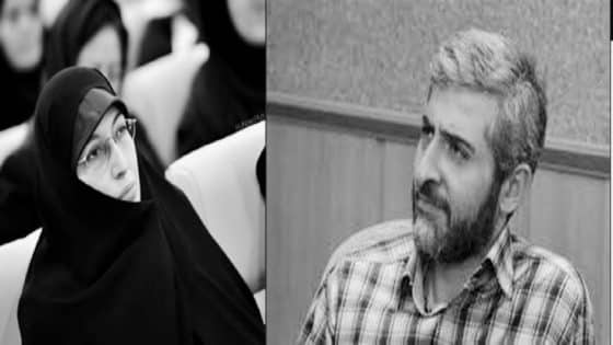 ‏استشهاد زهرا حداد زوجة مجتبى خامنئي، واستشهاد مصباح الهدى باقري كني زوج احدى بنات خامنئي، في الهجمات على طهران