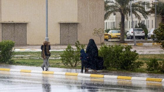 طقس العراق.. أمطار وارتفاع في درجات الحرارة