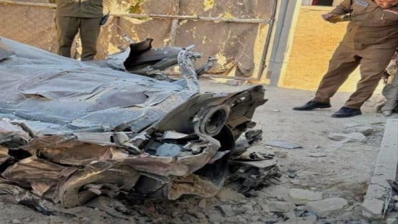 ‏سقوط أجزاء من صاروخ في منطقة الجربوعية جنوب محافظة بابل دون تسجيل خسائر بشرية ولا إصابات