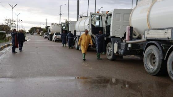 محافظة بغداد تعلن سحب مياه الأمطار عن أغلب مناطق أطراف العاصمة