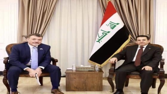 مستشار الأمن القومي يؤكد استعداد العراق للتعاون في ملف إعادة اللاجئين إلى بلدانهم