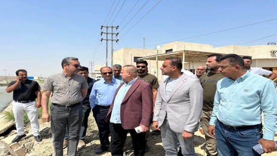 العامري: انخفاض الملوحة إلى 2000 شمال البصرة و7500 في مركزها والمناطق المحيطة