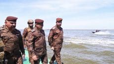 افتتاح مشيد السيطرة البحرية لتفتيش الزوارق بين الخليج العربي وشط العرب