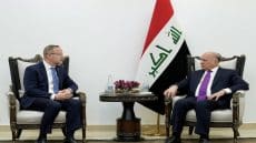 وزير الخارجية يؤكد حرص العراق على تعزيز الشراكات الدولية وتوفير بيئة جاذبة للاستثمار