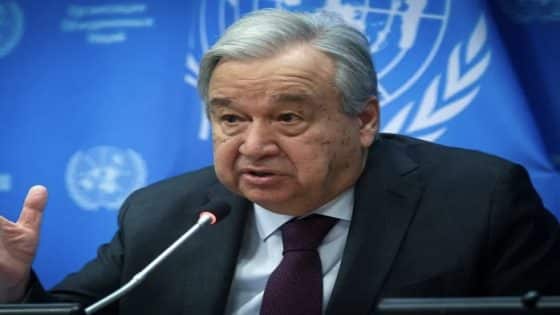 غوتيريش: نرحب بإعلان إيران فتح مضيق هرمز