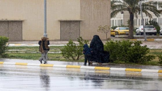 طقس العراق.. أمطار رعدية متوسطة الشدة وارتفاع في درجات الحرارة