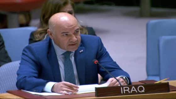مندوب العراق في مجلس الأمن يؤكد أهمية الأمن البحري وحرية الملاحة