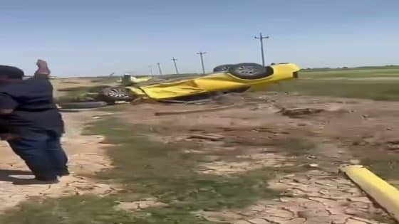 حادث مروري مروّع بين علي الغربي وشيخ سعد يخلّف وفاة وإصابات