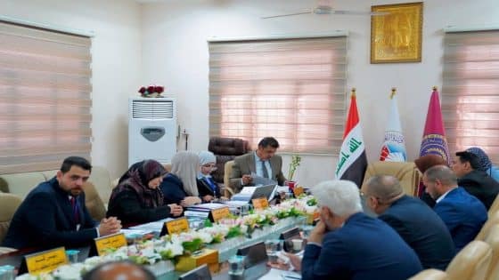 المعهد التقني السماوة يواصل استقبال فريق المقيم الوطني للاعتماد المؤسسي لليوم الثاني