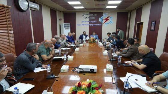 المهندس أسعد العيداني يترأس اجتماعاً طارئاً لمناقشة ملف الكهرباء في البصرة خلال الصيف المقبل