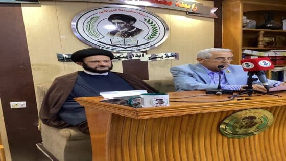 رابطة مصطفى جمال الدين الأدبية تستضيف الأديب السيد قاسم الغريفي