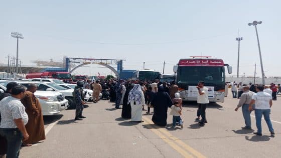 تفويج أول قافلة حجاج من محافظة ميسان باتجاه الديار المقدسة
