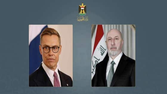 رئيس الجمهورية يتلقى رسالة تهنئة من نظيره الفنلندي