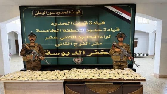 قوات الحدود: إحباط 3 محاولات لتهريب نصف مليون حبة من المخدرات غربي الأنبار