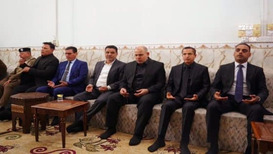نيابةً عن محافظ البصرة المهندس أسعد العيداني، قدّم وفد حكومي واجب العزاء لذوي ضحايا حادث الحافلة الذي وقع على طريق ذي قار – البصرة،