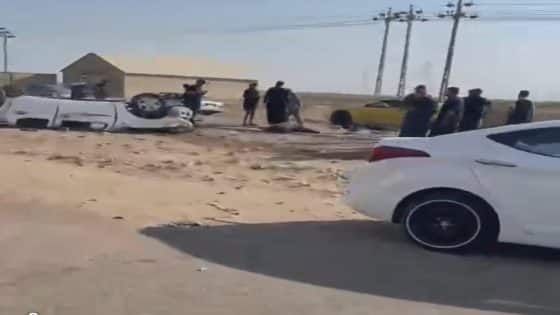 عاجل | ميسان حادث سير مروع يودي بحياة عائلة كاملة على طريق العمارة المجر الكبير