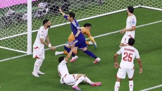 تونس تودع كأس العالم بعد خسارة ثقيلة أمام اليابان