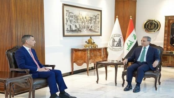 رئيس مجلس القضاء ومحافظ البنك المركزي يبحثان الملفات المتعلقة بتعزيز الاستقرار المالي